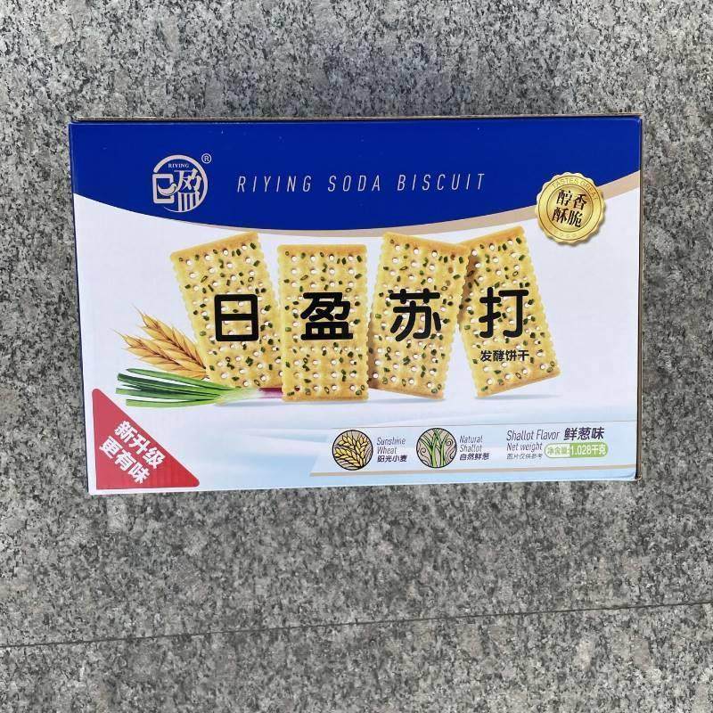 新货促销宁波 咸味苏打发酵饼干芝麻味 海苔味 鲜葱味即食休