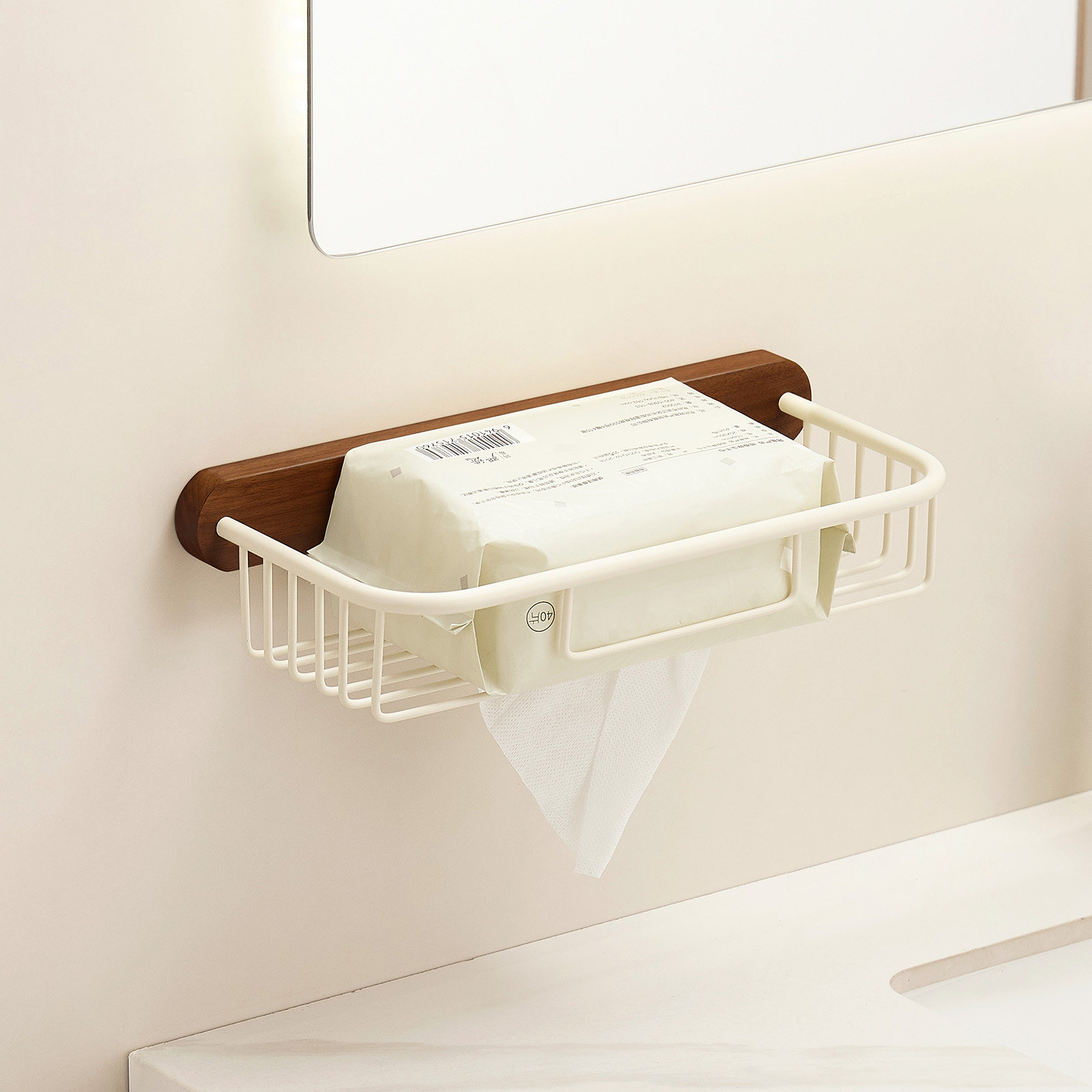 胡桃木化妆室纸巾盒厕所洗漱洗手台免打孔置物架实木洗脸巾卷筒卫,家装主材,卷纸器/纸巾架,淘宝优惠券,粉丝福利购,淘宝优惠卷