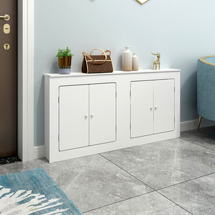 分水器遮挡柜卫生间防水地暖阀门遮丑罩老式暖气片水表装饰箱定制