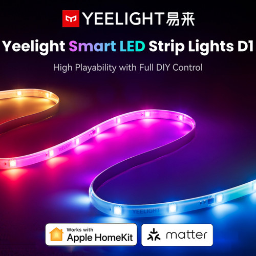 易来D1智能LED彩光灯带Matter