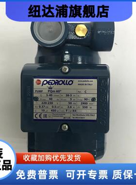 原装意大利佩德罗PQ60-PQm60耐腐蚀高压水泵机床车床循环冷却水泵