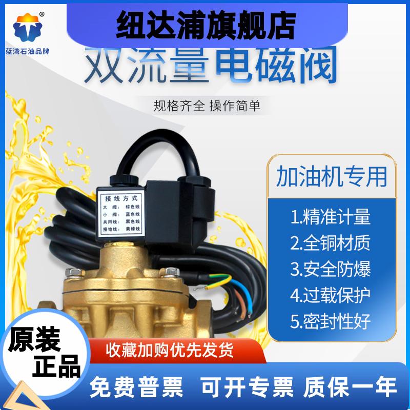 牌电磁阀双流量浇封型加油