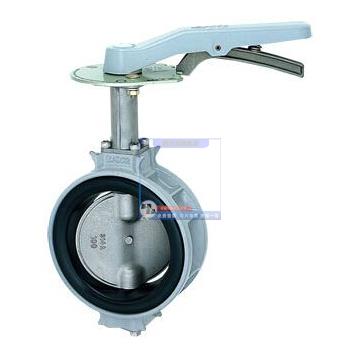 进口日本北泽蝶阀 10XJMEA铝合金蝶阀 KITZ手动蝶阀 对夹式蝶阀