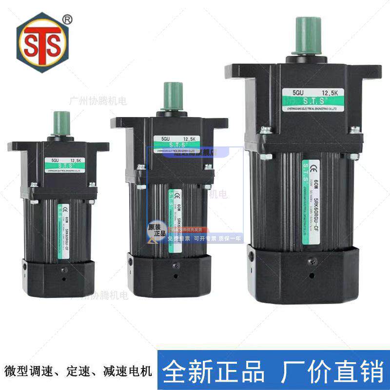 STS台湾成钢电机5IK40 5RK60 90 120 RGN RGU-CF减速220V交流马达