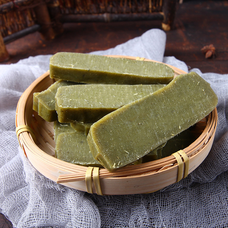 温州特产传统手工糕点苍南桥墩棉菜年糕艾草鼠曲草年糕清明果糍粑