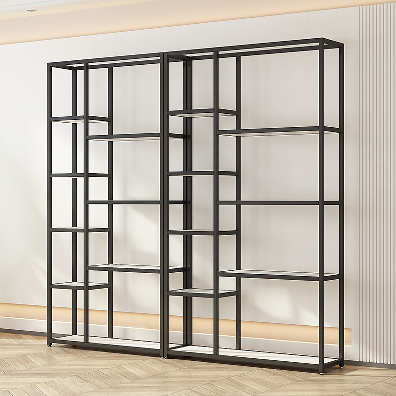 办公室隔断屏风铁艺展示柜