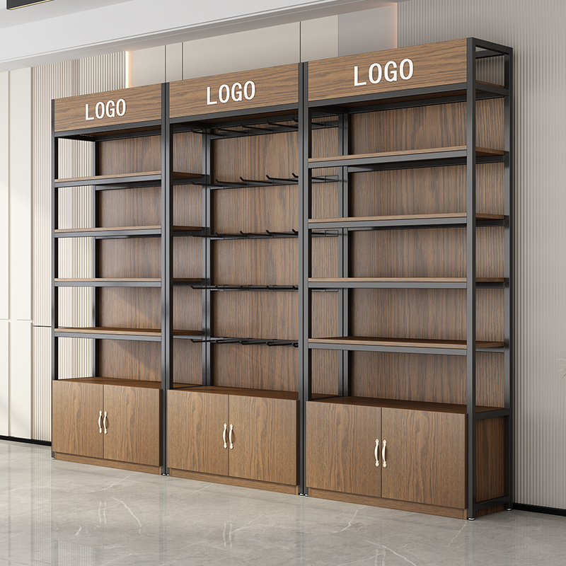 手机支架超市货架展示架多层置物烟酒便利店陈列柜产品样品展示柜