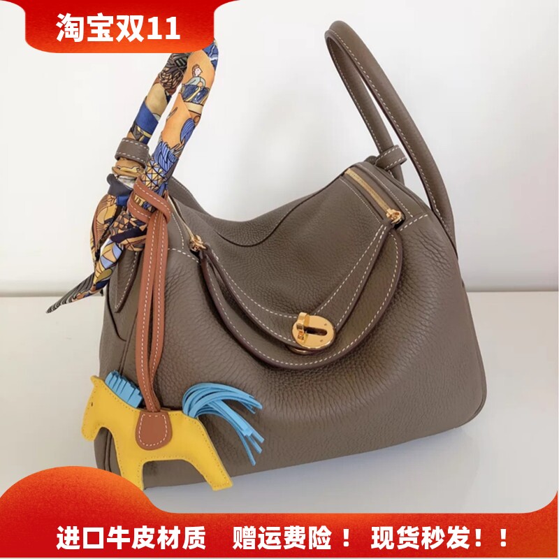 2026新款mini琳迪包医生包真皮女包迷你枕头包单肩斜挎手提药箱包