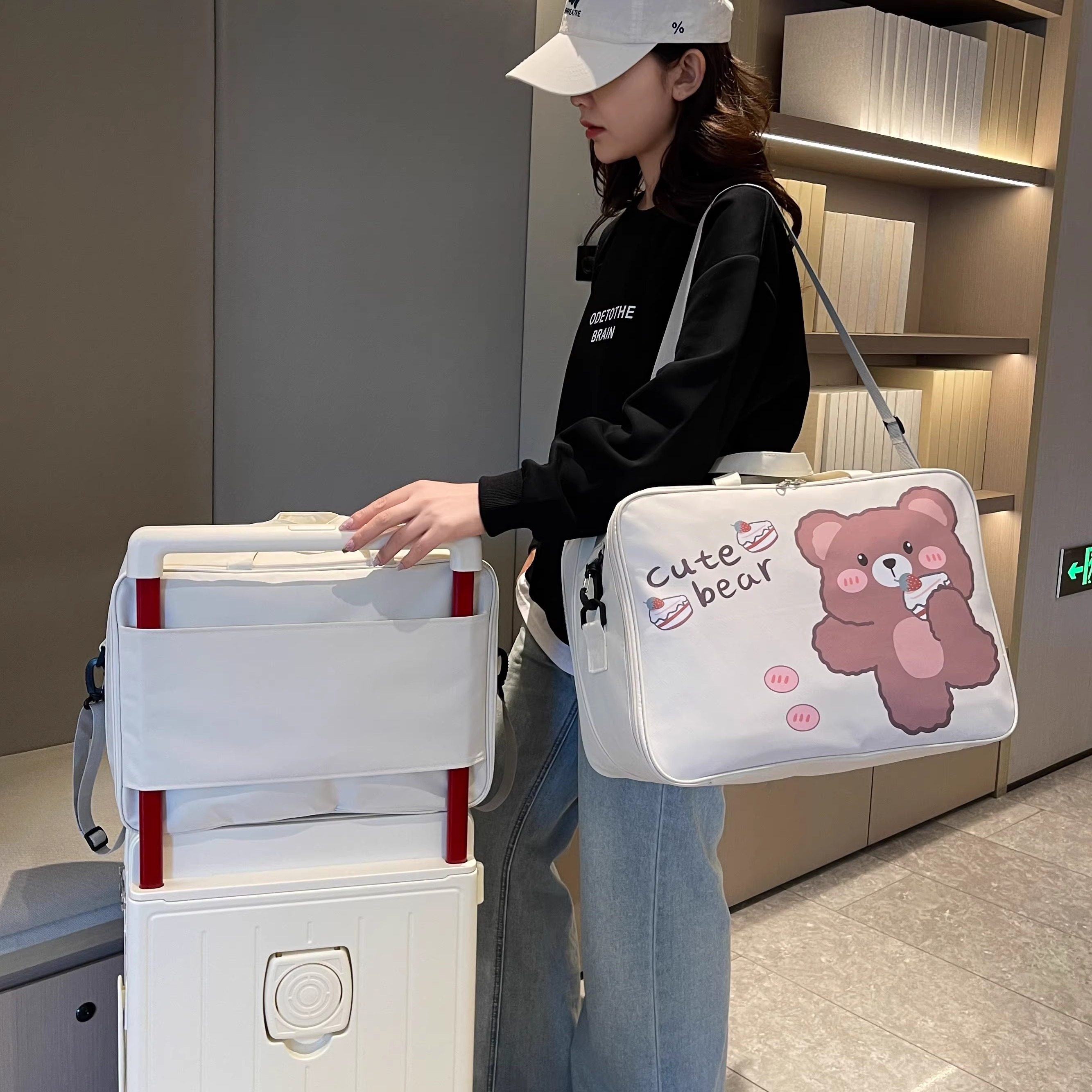 短途旅行包女大容量手提可套宽拉杆行李包出差登机包待产收纳袋男,箱包皮具/热销女包/男包,旅行袋,淘宝优惠券,粉丝福利购,淘宝优惠卷