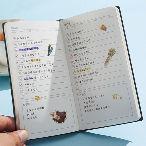 a6时间管理todolist打卡计划本
