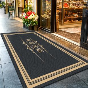 商铺地垫自由裁剪防摔商用丝圈防滑免洗防潮塑料室外轻奢防水