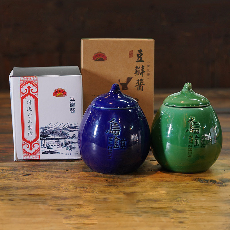 乌镇官方景区特产手工黄豆豆瓣酱 叙昌酱园 蘸酱炒菜烹饪家用调味