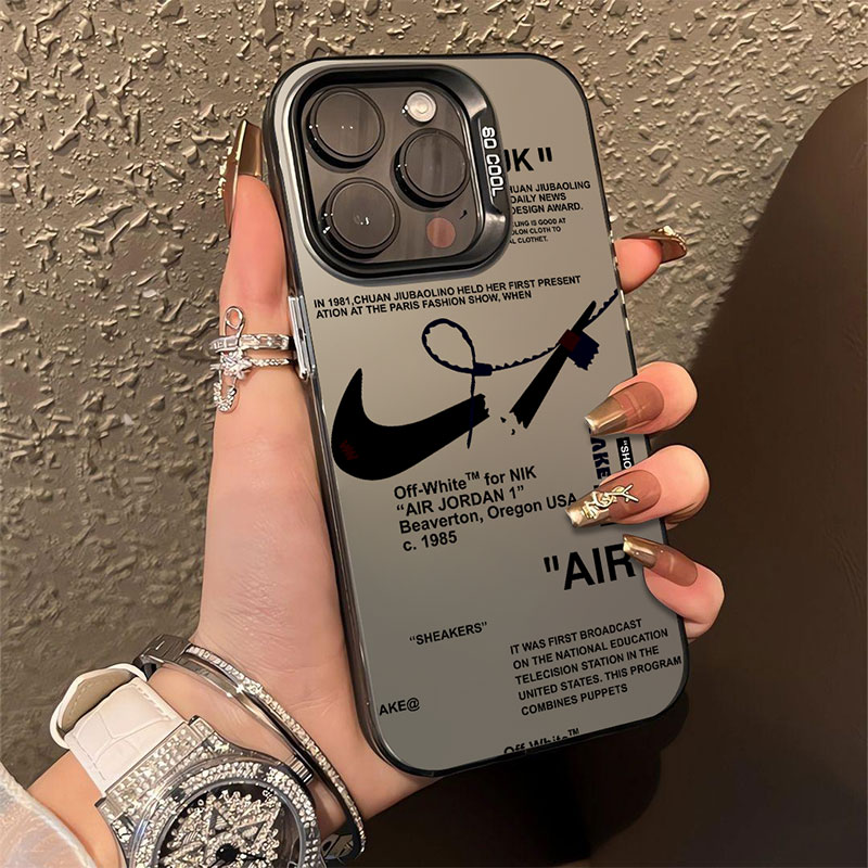 潮牌断勾荣耀系列男款个性彩银壳