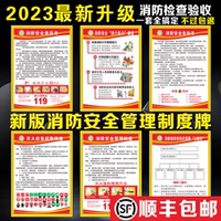 新款四個(gè)告知書組織消防安全管理