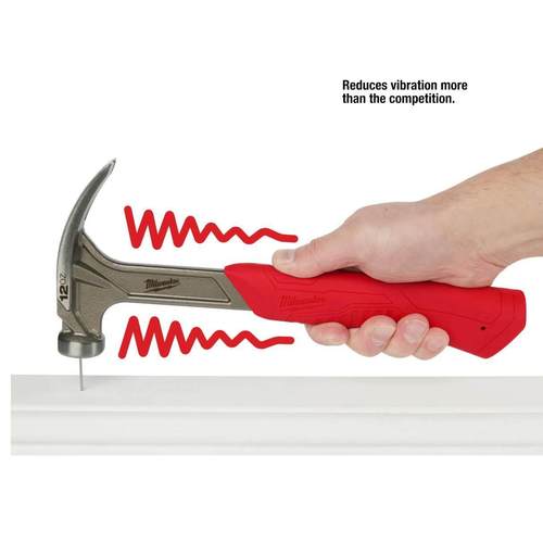 美沃奇羊角锤一体锻打铁锤榔头多功能木工锤子敲击起钉锤头9019