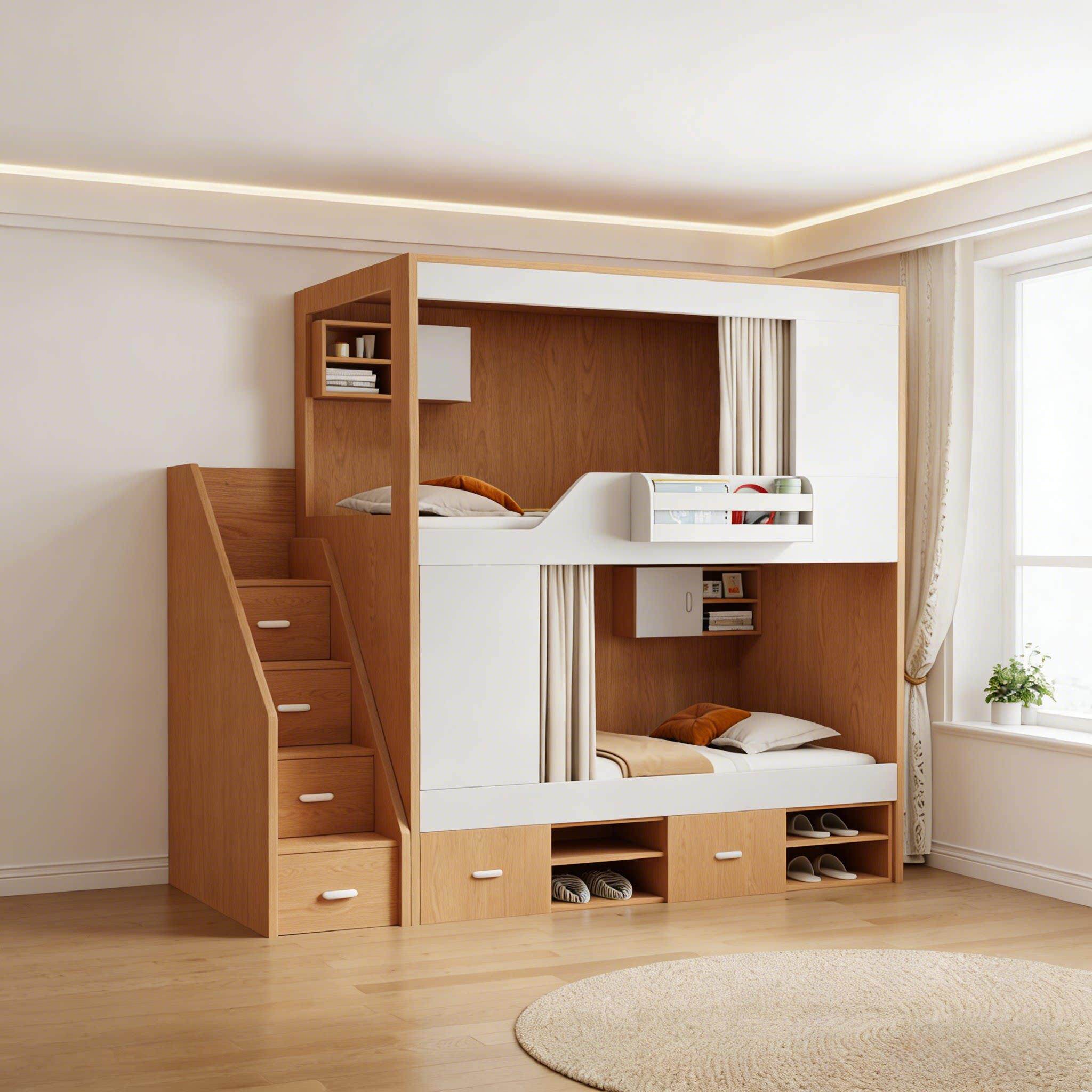 上下铺双层床太空舱大学生宿舍床公寓床青旅民宿互不干电竞酒店床