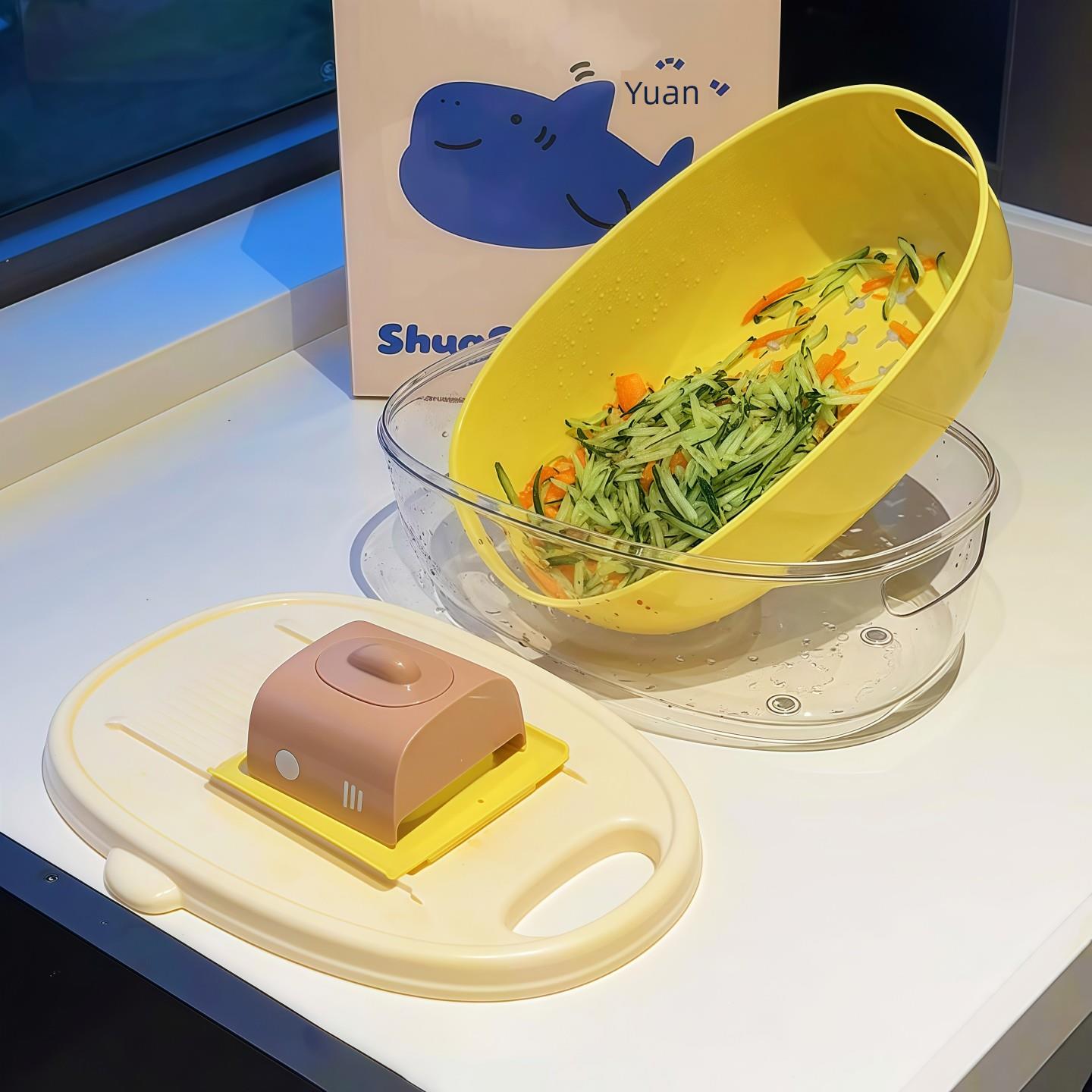 切菜擦丝器切菜神器家用不伤手多功能不锈钢土豆萝卜丝蔬菜刨丝器