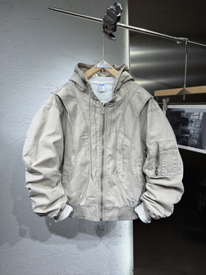 2026新款美式潮牌连帽牛仔外套情侣款上衣潮牌夹克男早春宽松外套