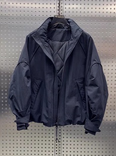 休闲痞帅高级感纯色保暖防风外套 立领棉服男潮牌时尚 2025冬季 新款