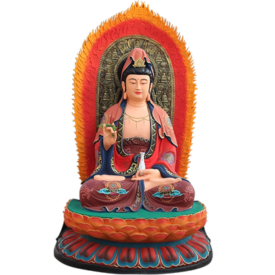 鎏金观世音菩萨供奉大型寺庙佛像