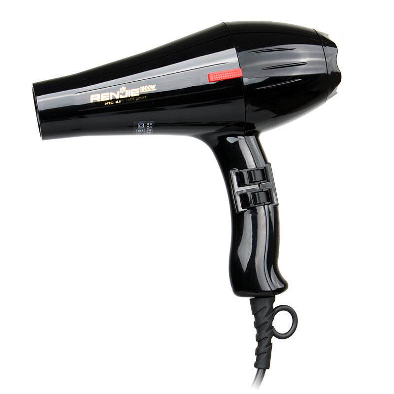 人杰821家用发廊理发店型电吹风机1800w大功率冷热吹风筒恒温