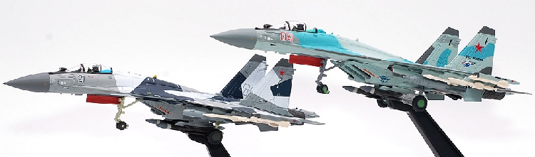 正品1/100 合金成品静态仿真战斗机飞机模型摆件俄罗斯su35