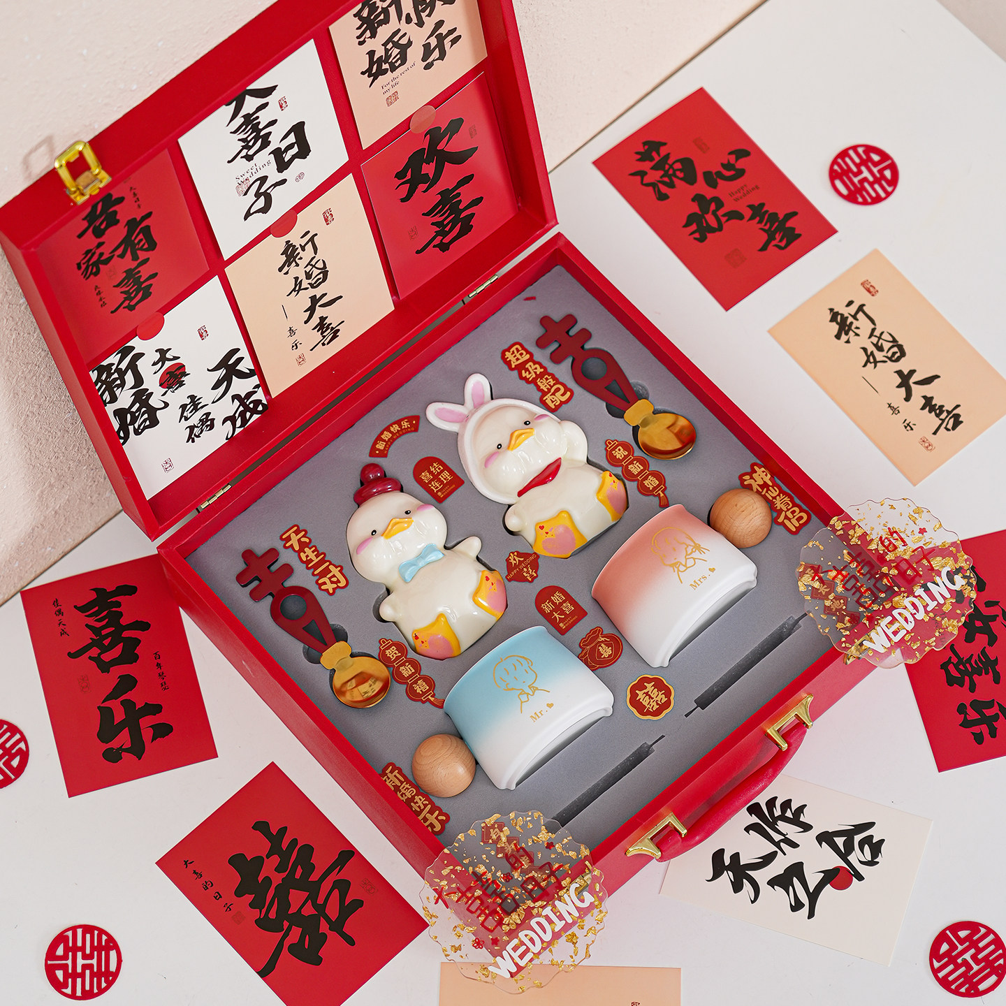 新婚礼物送新娘新人闺蜜意礼品