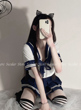 这件你不会还没有吧 可爱甜美纯欲学院装制服内衣【烟火贩卖店】