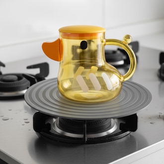 导热盘燃气灶防玻璃壶底烧黑