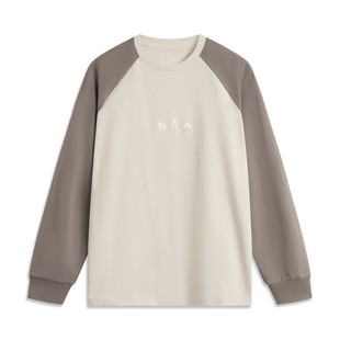 文化衫 系列舒适宽松透气潮流百搭长袖 AHSU732 T恤女秋时尚 李宁长袖