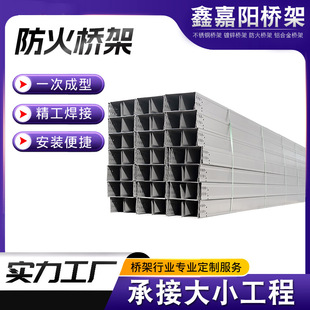 阻燃防火电缆桥架厂家批发100*100喷塑桥架槽盒梯式喷塑桥架