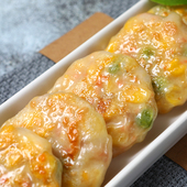 光头佬玉米饼香煎绿鸿粟米煎饼芋丝饼广式 茶楼商用早餐下午茶点心