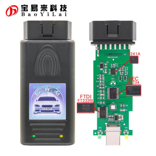 SCANNER V1.4.0 for bmw Agearbox BMW 1.4 支持汽车诊断仪