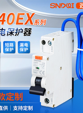 双进双出DPN漏电保护器18模数RCBO漏电开关空气开关带漏保带零线