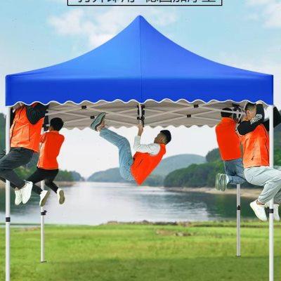 户外防晒棚停车棚防雨家用雨棚摆摊用帐篷伞伸缩折叠式棚子遮阳篷