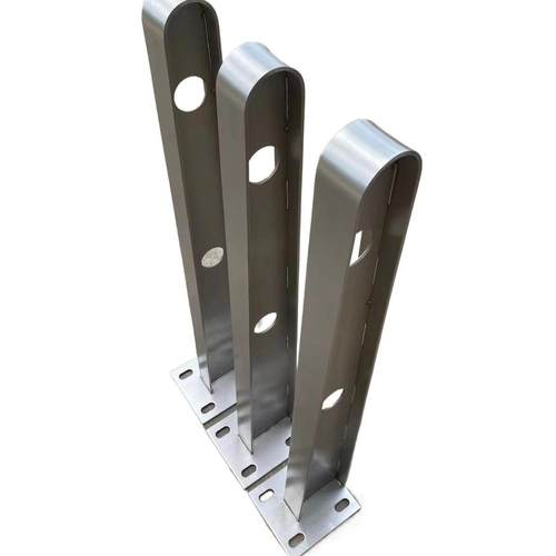 雨篷304不锈钢钢梁201牛腿支架Ht刀式办公楼门头窗雨玻璃抓斗