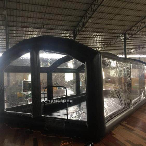 充气式帐棚房野营移动户外大型加厚防雨保暖夹网布防风帐篷来图定