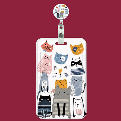 学生校牌饭卡证件胸牌卡套校园卡