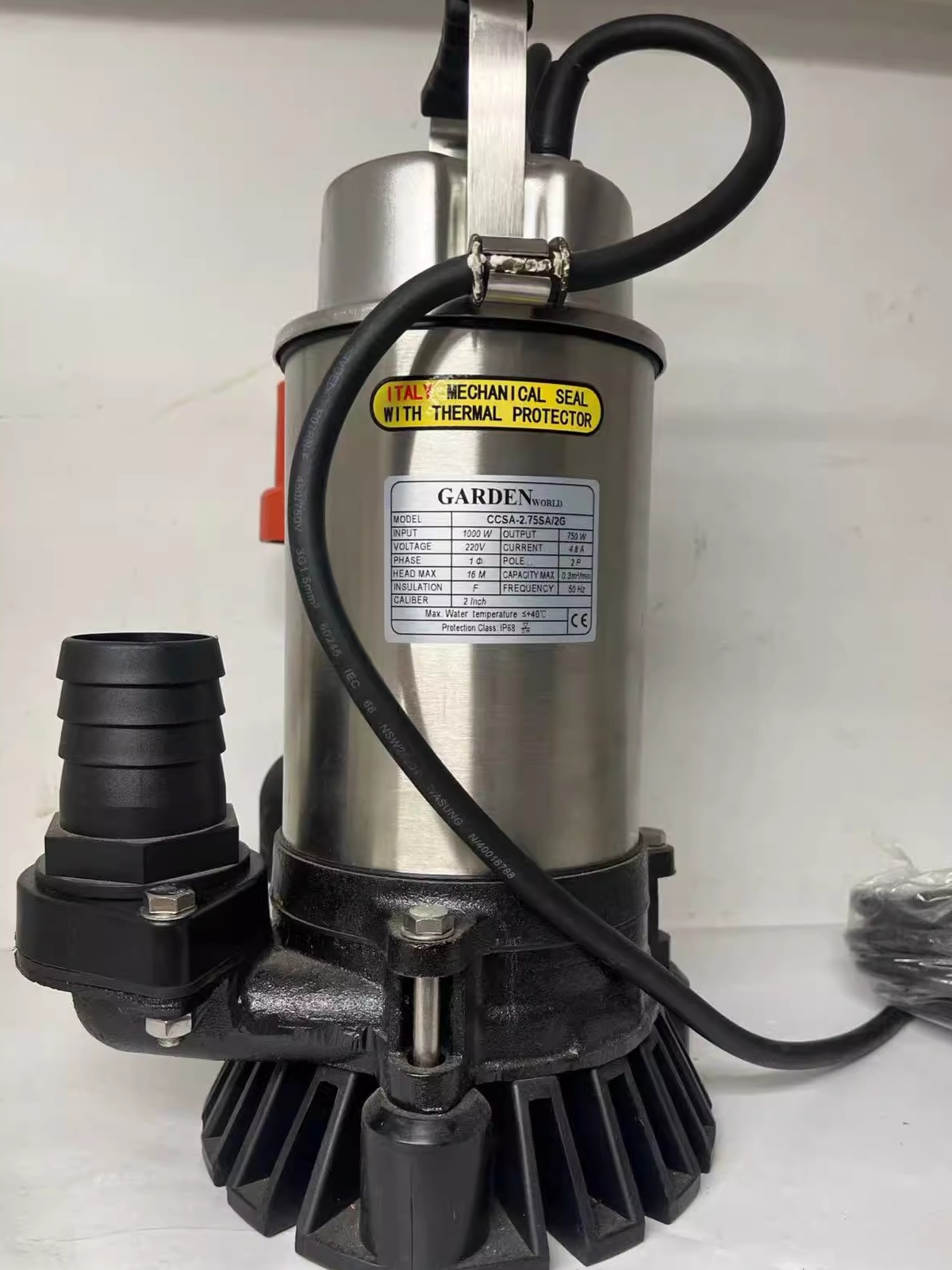 水泵嘉顿污水提升泵家用排污泵