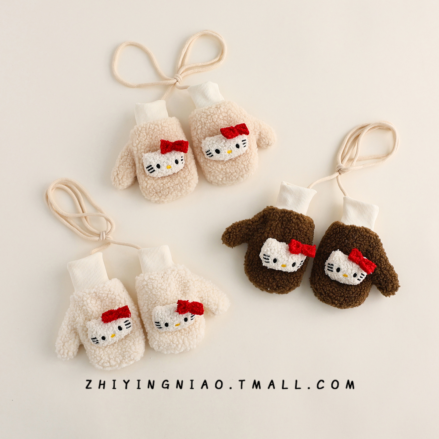 织婴鸟旗舰店超萌卡通宝宝手套