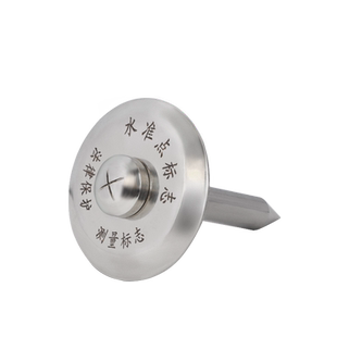 沉降观测点钉不锈钢水准点GPS预埋件位移十字测钉测量控制点标志