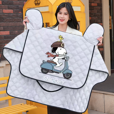 夏季遮阳电动车挡风被防晒通用