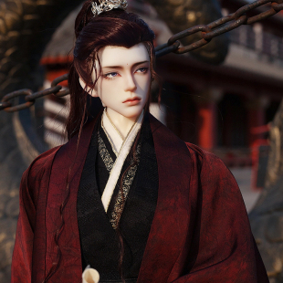 【BJD叔】FMD温不火原创bjd叔75体带妆裸娃素头素体大全套