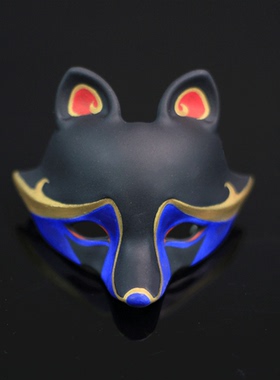 【关仓展示】FMD貉面具4分BJD配件狐狸面具白胚 配件bjd娃娃搭配