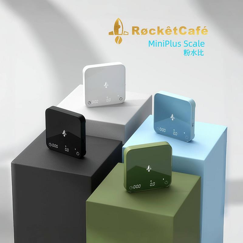 独家|火箭家咖啡秤miniplus粉水比秤可携式秤手冲意式计时厨房小