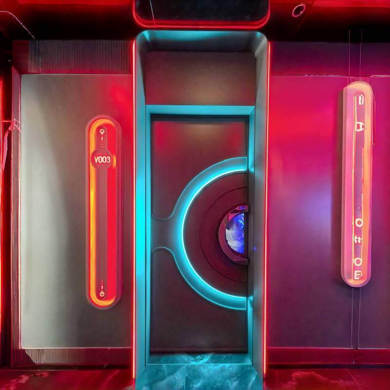 Ktv防火门隔音门包房门夜光吧专用不锈钢花厅定制盒子网红门