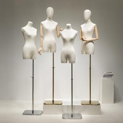 韩版锁骨模特道具小胸人偶服装店橱窗专用人体女装展示架半身假人