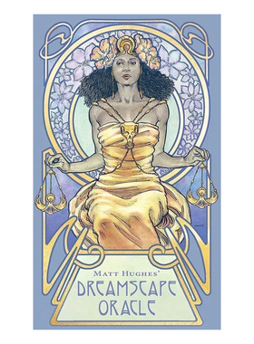 Dreamscape Oracle进口正版飘渺愿景神谕卡烫金卡罗牌桌游卡牌