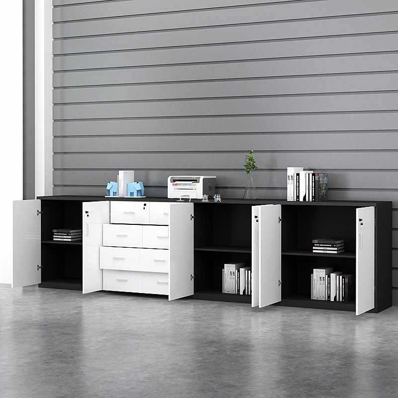 ft矮柜储物柜办公室隔断柜抽屉柜展示资料柜带锁文件柜打印机办公