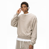 潮牌FOG亨利领卫衣秋季 新品 boxy宽松高街纯色保暖男式 美式 卫衫 潮